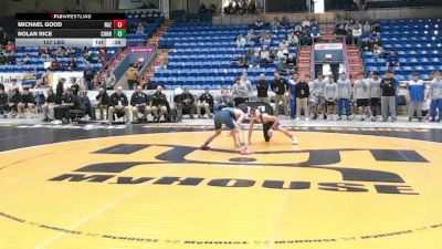 127 lbs Consy Rd I - Michael Good, Nazareth Area vs Nolan Rice, Connellsville Area