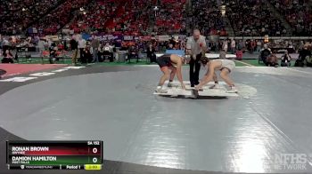 5A 152 lbs Quarterfinal - Ronan Brown, Owyhee vs Damion Hamilton, Post Falls