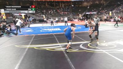 Quarterfinal - Jesse Gage, Bellevue West vs Noah Ingwersen, Lincoln East