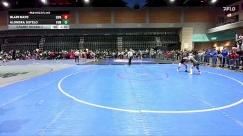 100 lbs Champ. Round 2 - Blair Mays, Vintage vs Alondra Sotelo, Elko