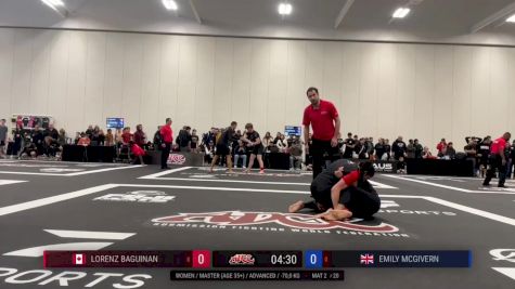 Lorenz Baguinan vs Emily McGivern 2024 ADCC Niagara Open