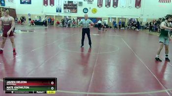 133 lbs Champ. Round 1 - Javien DeLeon, Kutztown vs Nate Knowlton, Mercyhurst