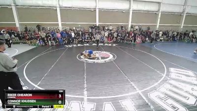 138 lbs 1st Place Match - Connor Knudsen, Timpanogos vs Riker Ohearon, Carbon