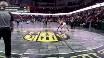 132 lbs Semifinal - Vincent Contreras, Nampa vs Luke Mendenhall, Columbia