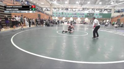 132 lbs Cons. Semi - Edwin Flores, Bonita Vista vs Joseph Guardado, Esperanza