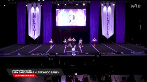 Florida Top Dog All-Stars - Baby Bandannas - Lakewood Ranch [2025 USASF Cheer-Novice] 2025 Next Level Nationals