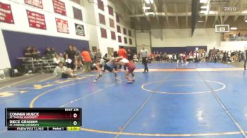 125 lbs Champ. Round 2 - Riece Graham, St. Ambrose University vs Conner Hueck, St. Thomas University