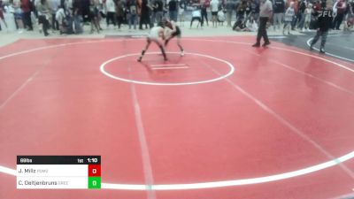 69 lbs Quarterfinal - Johnathan Millz, Pomona Elite vs Colton Oeltjenbruns, Green River Grapplers