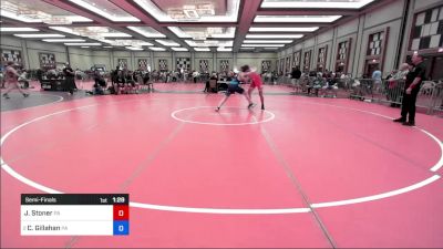 190 lbs Semifinal - Jaccob Stoner, Pa vs Connor Gillahan, Pa