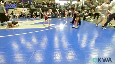 58 lbs Consi Of 8 #2 - Paul Walker, Piedmont vs Knox Williams, Perry Wrestling Academy