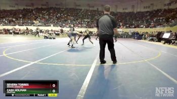 6A-138 lbs Quarterfinal - Cash Holman, Choctaw vs Severn Torres, Broken Arrow Hs