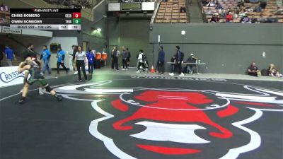 108 lbs Consi Of 16 #1 - Chris Romero, Cesar Chavez vs Owen Scneider, Tehachapi