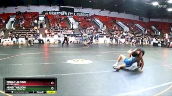 135 lbs Champ. Round 3 - Mikey Wilson, Chesaning Youth WC vs Edgar Albino, Relentless TC