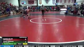 152 lbs Quarterfinal - Austin Miller, Fort Madison JV vs Gavin Wiseman, Fort Madison