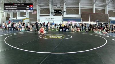 150 lbs Cons. Round 3 - Jordan Schield, Idaho vs Zach Benson, Colorado