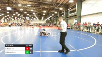 119 lbs Rr Rnd 3 - Dominic Bates, SEO Wrestling Club vs Haleem Leggett, Ragin Raisins Fredonia