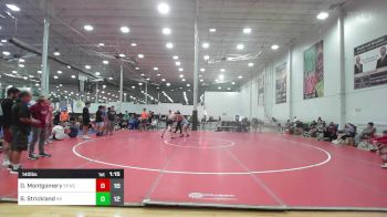 140 lbs Rr Rnd 2 - Drew Montgomery, Sly Fox Wrestling Club vs Brecken Strickland, Kraken Red