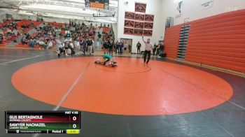 157A Round 3 - Sawyer Nachazel, Lander Valley vs Gus Bertagnole, Natrona County