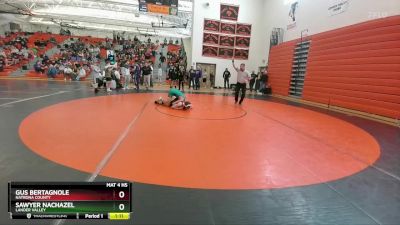 157A Round 3 - Sawyer Nachazel, Lander Valley vs Gus Bertagnole, Natrona County