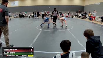 80 lbs Round 9 (10 Team) - Elliot Briggs, Warriors WC vs Gunnar Flythe, Capital City WC