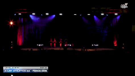 A-List Athletics MA - FIERCE KIDS [2026 L2 Mini Day 2] 2026 Spirit Cheer Grand Nationals