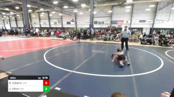 46 lbs 5th Place - Bentley Coberly, Lebanon Mat Club vs Jameson Ullom, Crater Mat Club