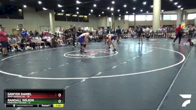 215 lbs Round 2 (6 Team) - Sawyer Daniel, West Georgia WC vs Randall Wilson, Mississippi Mayhem