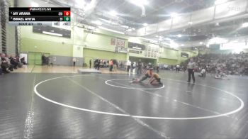 150 lbs 3rd Place Match - Israel Avitia, EAGLE ROCK vs Jay Arana, SAN FERNANDO