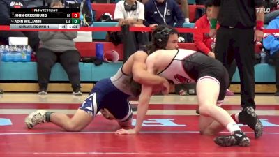 157 lbs Champ. Round 1 - John Greenburg, Desert Oasis vs Adin Williams, Legacy