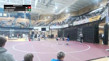 125 lbs Quarterfinal - Cadyn Coyle, Nebraska-Kearney vs Zane Donley, Pratt CC