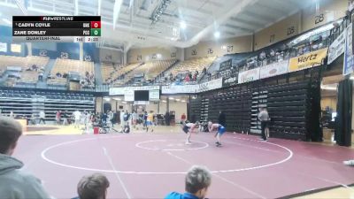 125 lbs Quarterfinal - Cadyn Coyle, Nebraska-Kearney vs Zane Donley, Pratt CC