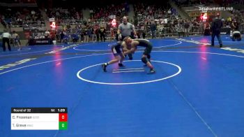 95 lbs Prelims - Carter Freeman, Sebolt Wrestling Academy vs Trev Greve, MWC Wrestling Academy