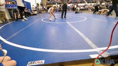 58 lbs Rr Rnd 2 - Luke Brooks, Grover Rains Wrestling Club vs Chance Peters, Claremore Wrestling Club