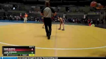 84 lbs Finals (8 Team) - Gage Bjerga, Staples-Motley vs Lane Dornack, Chatfield