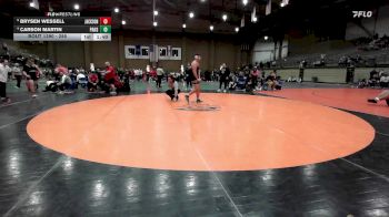 285 lbs Quarterfinal - Brysen Wessell, Jackson vs Carson Martin, Paola