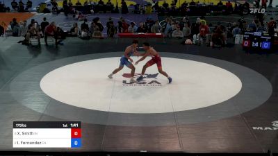 175 lbs Semis - Xavier Smith, IN vs Isai Fernandez, CA