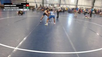Silver 141 lbs Champ. Round 1 - Trenton Cournoyer, Wisconsin-Eau Claire vs Andrew Watkins, Luther