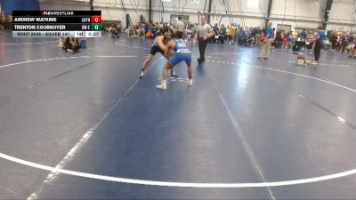 Silver 141 lbs Champ. Round 1 - Trenton Cournoyer, Wisconsin-Eau Claire vs Andrew Watkins, Luther