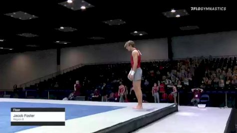 Jacob Foster - Floor, Region 8 - 2021 Winter Cup & Elite Team Cup