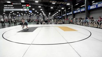 150 lbs Rr Rnd 1 - Liam Tucker, Buffalo Valley Wrestling Club EL Blue vs Bentley Colp, Team Gotcha Blue