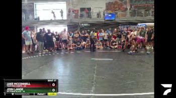 195 lbs Semis & 3rd Wb (16 Team) - Jake McConnell, Team Rich Habits vs Josh Lange, MF Purge Black