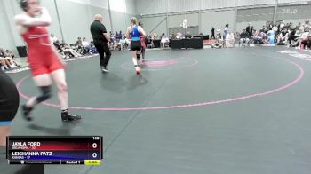 140 lbs Round 1 (8 Team) - Jayla Ford, Oklahoma vs Leighanna Patz, Kansas