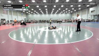 95 lbs Rr Rnd 2 - TJ Wagner, Gold Standard Wrestling - EL vs Bert Dhiman, Mat Assassins Black - EL