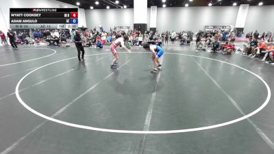 157 lbs Wyatt Cooksey, Indiana Blue vs Adam Angulo, Arizona