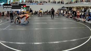 126 lbs Round 3 (6 Team) - Sam Gilbert, Wellington vs Nevan Irving, Trojan WC