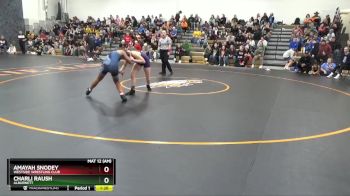 J-3 lbs Round 1 - Amayah Snodey, Westside Wrestling Club vs Charli Raush, Alburnett