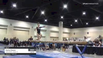 Karlie Chavez - Beam, CCGI #1008 - Oregon St - 2021 USA Gymnastics Development Program National Championships