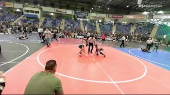 88 lbs Round Of 16 - Andres 'Rambo' Lopez, Nm Gold vs Blake Booth, Bear Cave WC