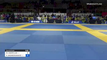 MAKSYM HAVRYLIUK vs PANAGIOTIS ANOMERIANAKIS 2022 European Jiu-Jitsu IBJJF Championship