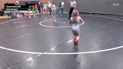 50 lbs Round 3 - Ruth Blickle, 208 Badgers Wrestling Club vs Dililah Maillard, Small Town Grims